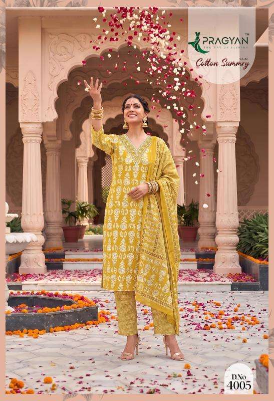 PragyanTM cotton summry vol 4 wholesale kurti manufacturers in hyderabad