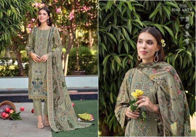 Riaz arts musafir vol-44 wholesale dress material market in surat