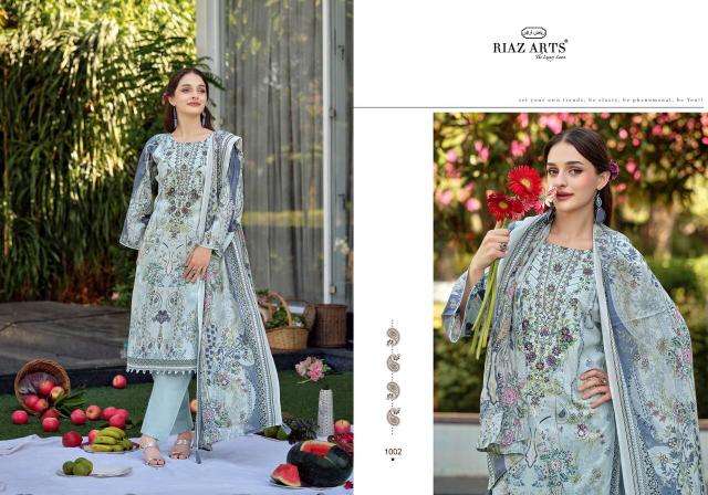 Riaz arts musafir vol-44 wholesale dress material market in surat