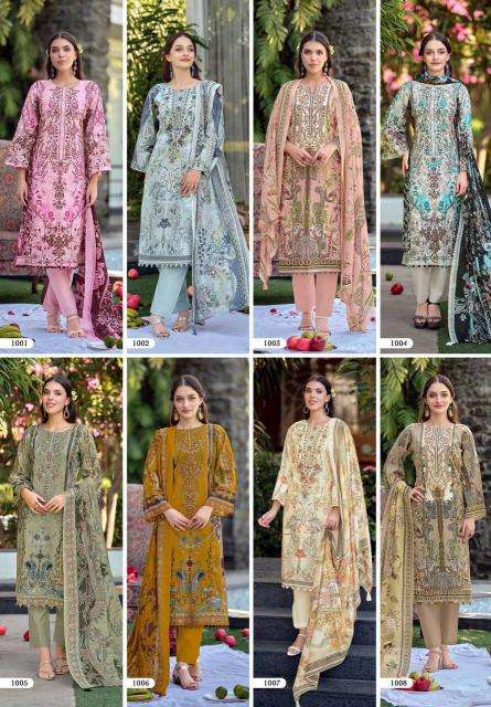 Riaz arts musafir vol-44 wholesale dress material market in surat