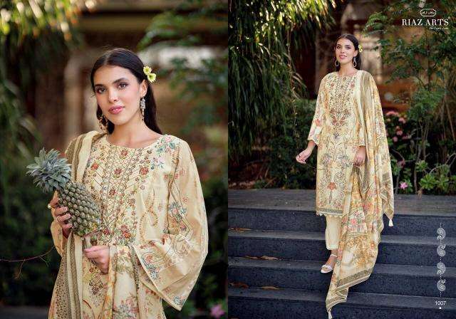 Riaz arts musafir vol-44 wholesale dress material market in surat