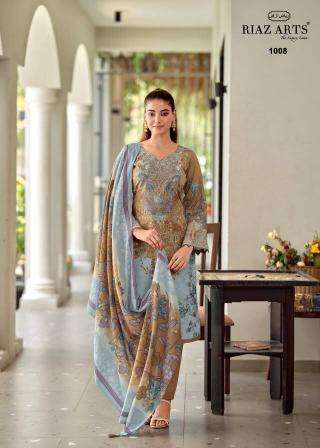 Riaz arts nayra vol-42 wholesale dress matirial market in surat