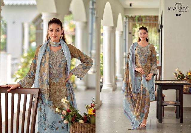 Riaz arts nayra vol-42 wholesale dress matirial market in surat