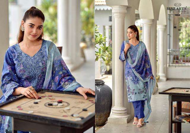 Riaz arts nayra vol-42 wholesale dress matirial market in surat