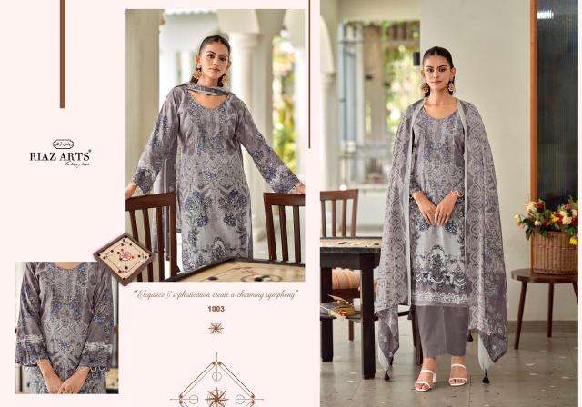 Riaz arts nayra vol-42 wholesale dress matirial market in surat