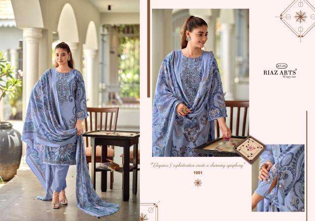 Riaz arts nayra vol-42 wholesale dress matirial market in surat