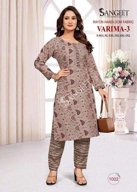 Sangeet varima-3 wholesale indian kurti suppliers