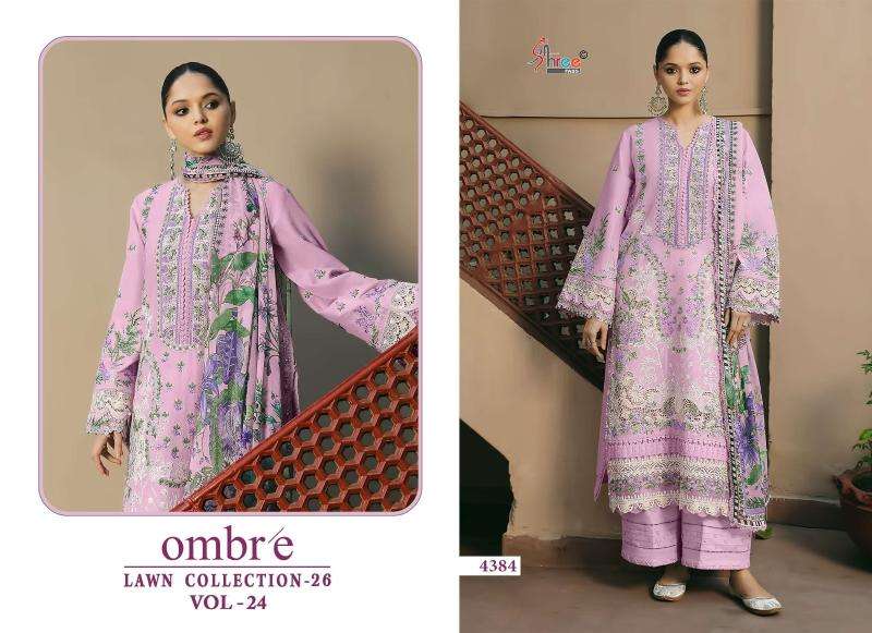 Shree fab ombre lawn vol-24 indian salwar kameez wholesale online