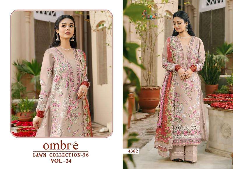 Shree fab ombre lawn vol-24 indian salwar kameez wholesale online