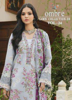 Shree fab ombre lawn vol-24 indian salwar kameez wholesale online
