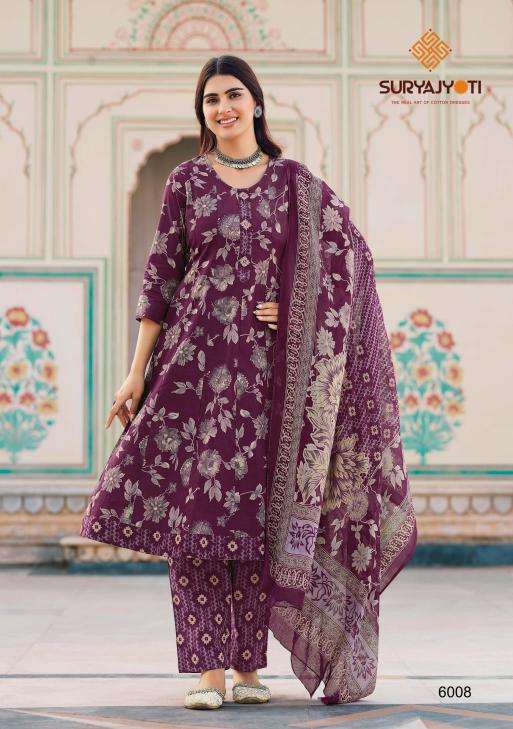 Suryajyoti rashmika vol-6 ladies kurti wholesale market in ahmedabad with price
