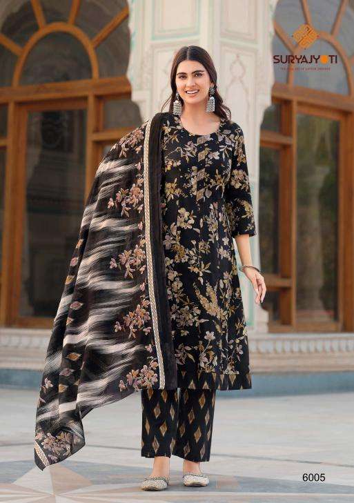 Suryajyoti rashmika vol-6 ladies kurti wholesale market in ahmedabad with price