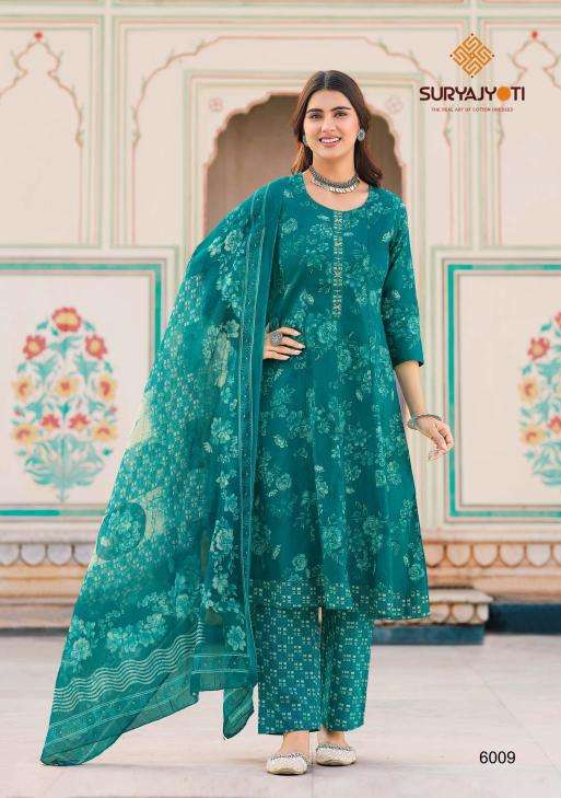 Suryajyoti rashmika vol-6 ladies kurti wholesale market in ahmedabad with price