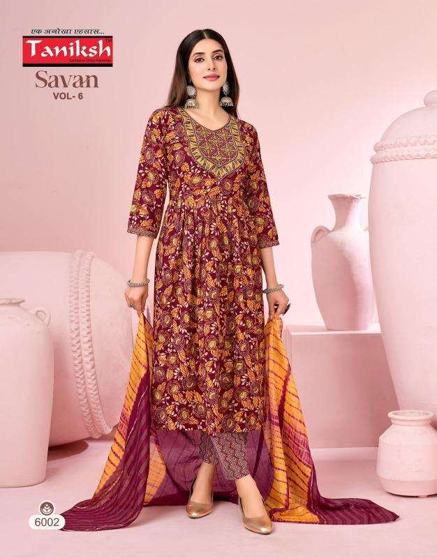 Taniksh savan vol 6 wholesale indian kurti suppliers