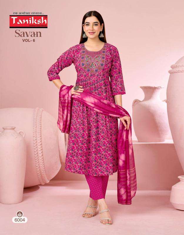 Taniksh savan vol 6 wholesale indian kurti suppliers