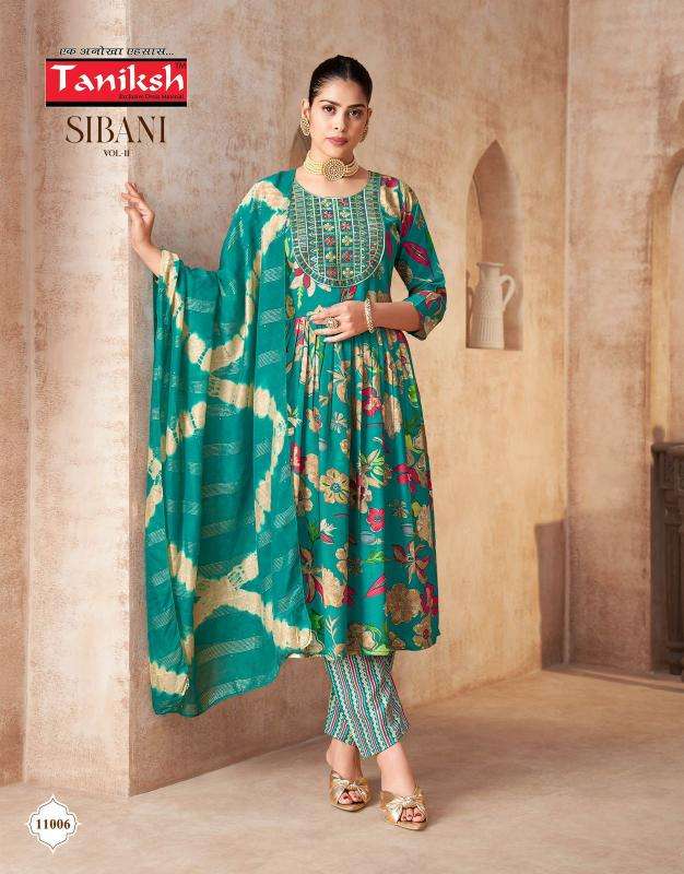 Taniksh sibani vol 11 wholesale kurti market in ahmedabad with price
