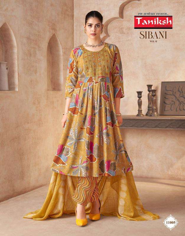 Taniksh sibani vol 11 wholesale kurti market in ahmedabad with price