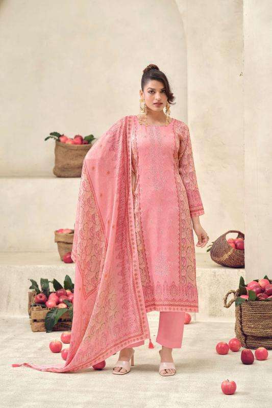 The hermitage shop aaranya vol 5 wholesale dress material market in ahmedabad with price
