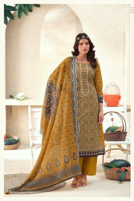 The hermitage shop ajrakh vol 1 wholesale dress material in pune with price