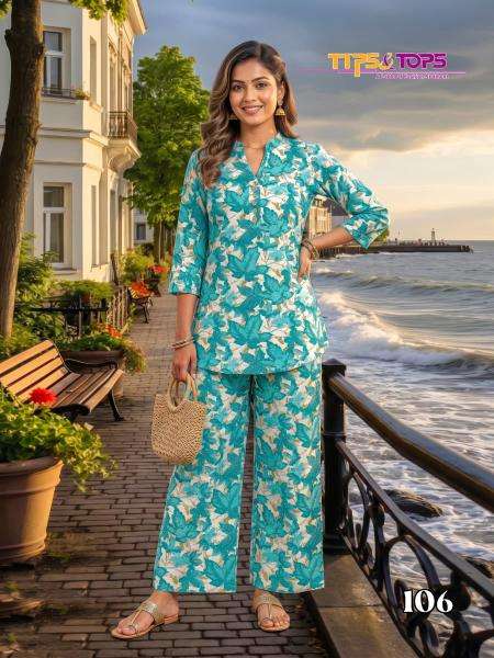 Tips & tops fashion beats vol 17 coord set wholesale kurti set india