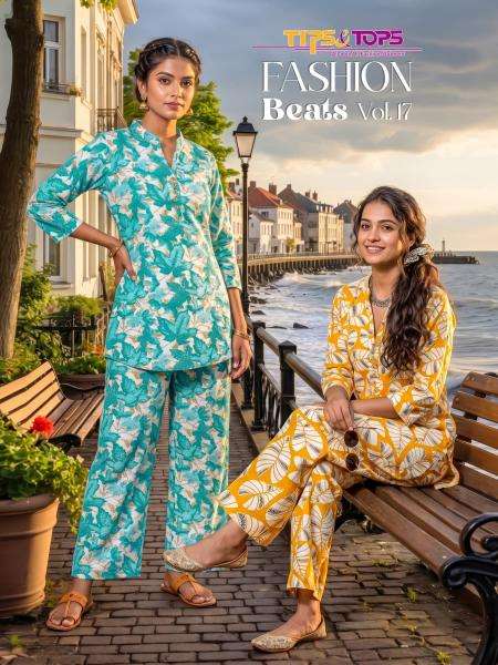 Tips & tops fashion beats vol 17 coord set wholesale kurti set india
