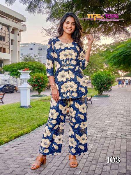 Tips & tops fashion beats vol 17 coord set wholesale kurti set india