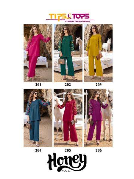 Tips & tops honey coord set wholesale indian kurti suppliers