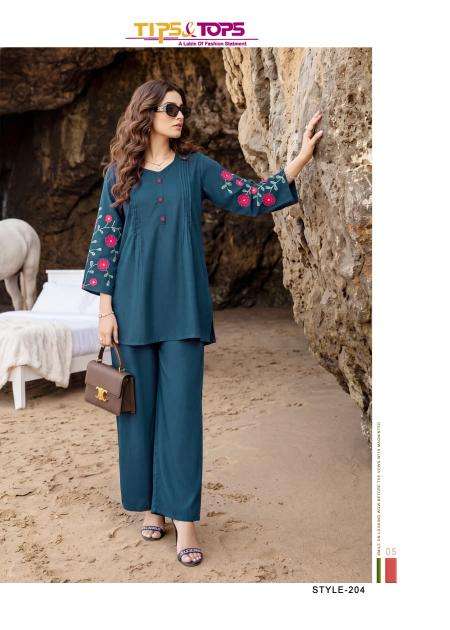 Tips & tops honey coord set wholesale indian kurti suppliers