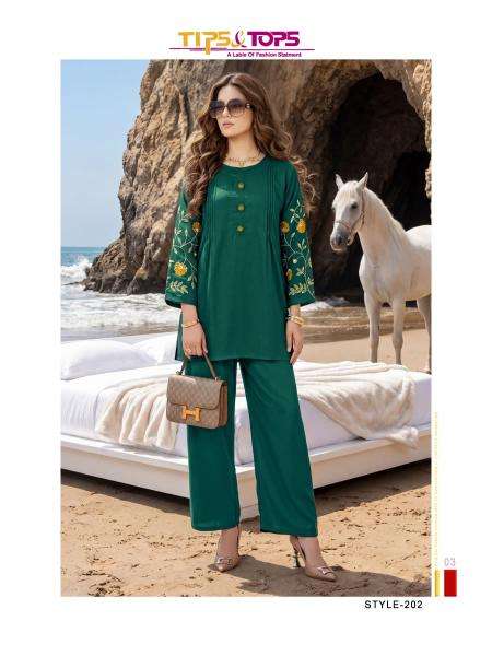 Tips & tops honey coord set wholesale indian kurti suppliers