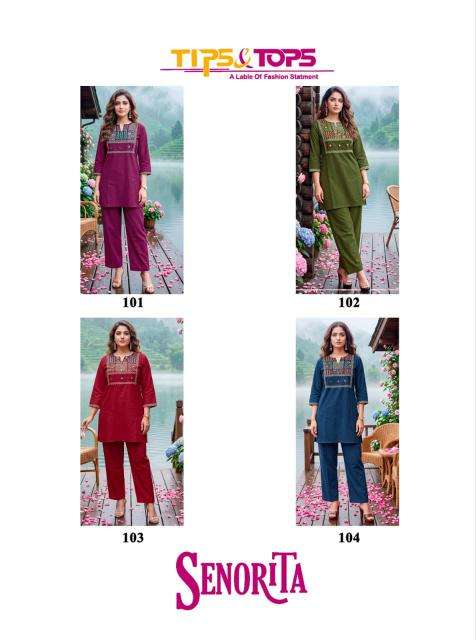 Tips & tops senorita ladies kurti wholesale market in surat 