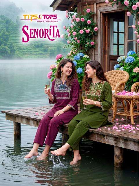 Tips & tops senorita ladies kurti wholesale market in surat 