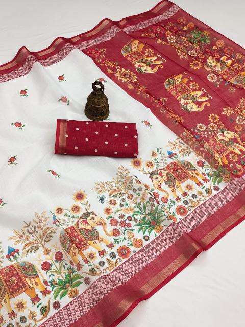 Vastrangan digital print wholesale saree market in ahmedabad with price list