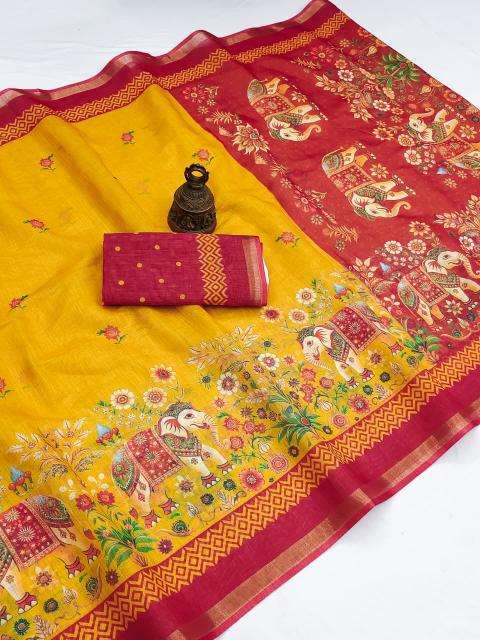 Vastrangan digital print wholesale saree market in ahmedabad with price list
