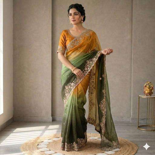 Vastrangan party wear indian wholesale saree suppliers
