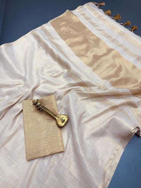 Vastrangan soft linen wholesale indian saree