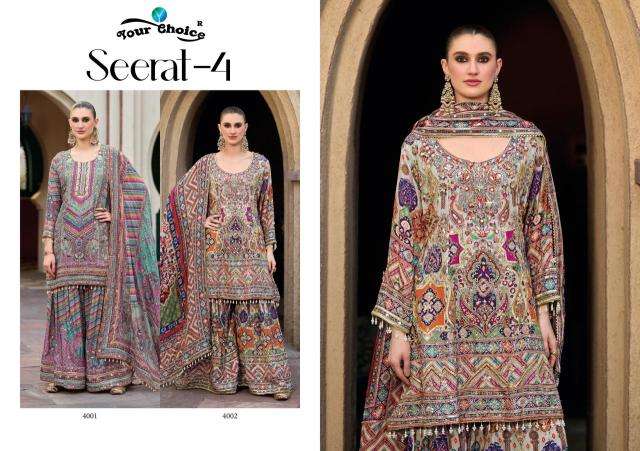 Your choice seerat-4 salwar Kameez wholesale in ahmedabad with price