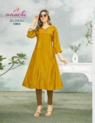 Aanchi global  liva kurtis wholesale