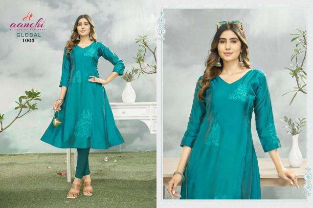 Aanchi global  liva kurtis wholesale