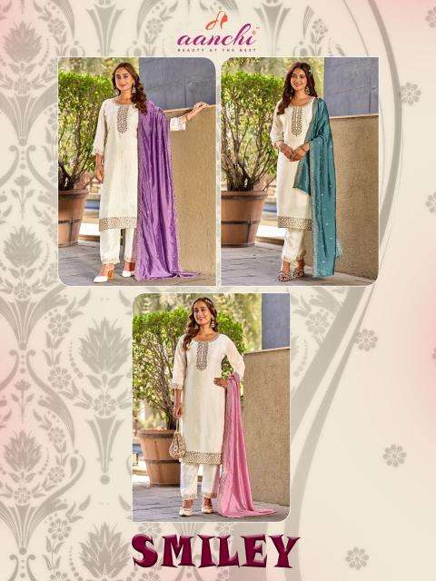 Aanchi smiley wholesale market kurti in surat
