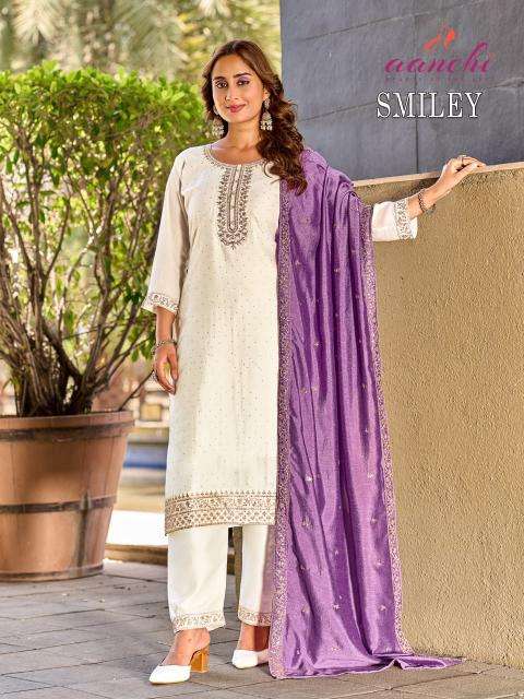 Aanchi smiley wholesale market kurti in surat