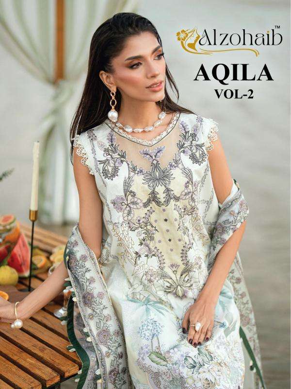 Al zohaib aqila vol 2 Wholesale salwar suits in Surat