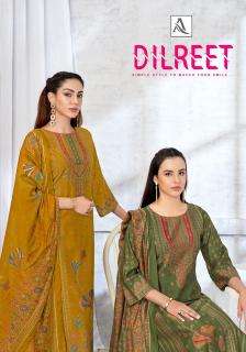 Alok suit dilreet Designer dress material wholesale market