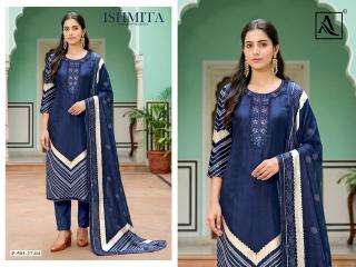 Alok suit ishmita Wholesale dress materials in Ghandhinagar