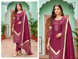 Alok suit ishmita Wholesale dress materials in Ghandhinagar