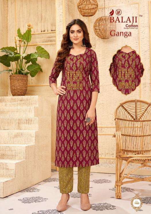 Balaji ganga vol-1 designer kurtis in pune