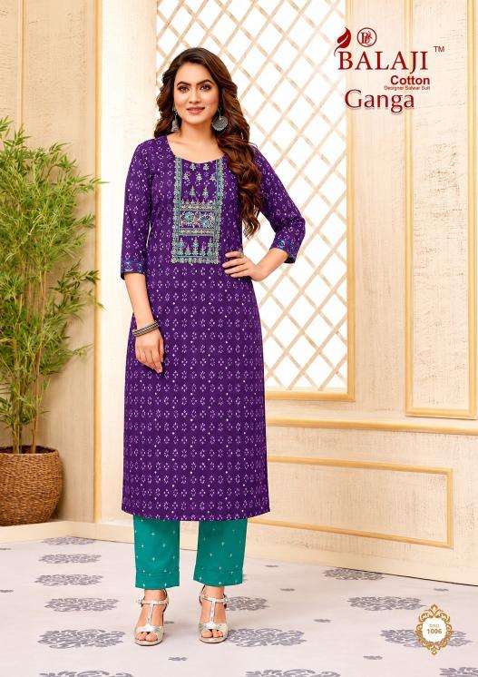 Balaji ganga vol-1 designer kurtis in pune