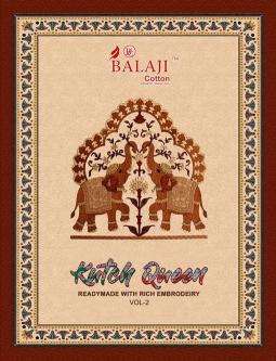 Balaji kutch queen vol-2 Wholesale designer kurti market in Surat