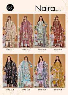 Belliza naira vol-151 Dress material suppliers in Anand