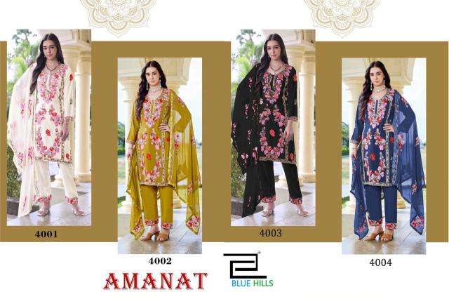 Blue hills amanat Surat wholesale clothing