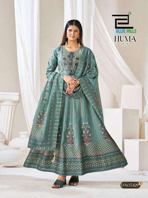 Blue hills huma 5 Wholesale Kurtis in Surat market
